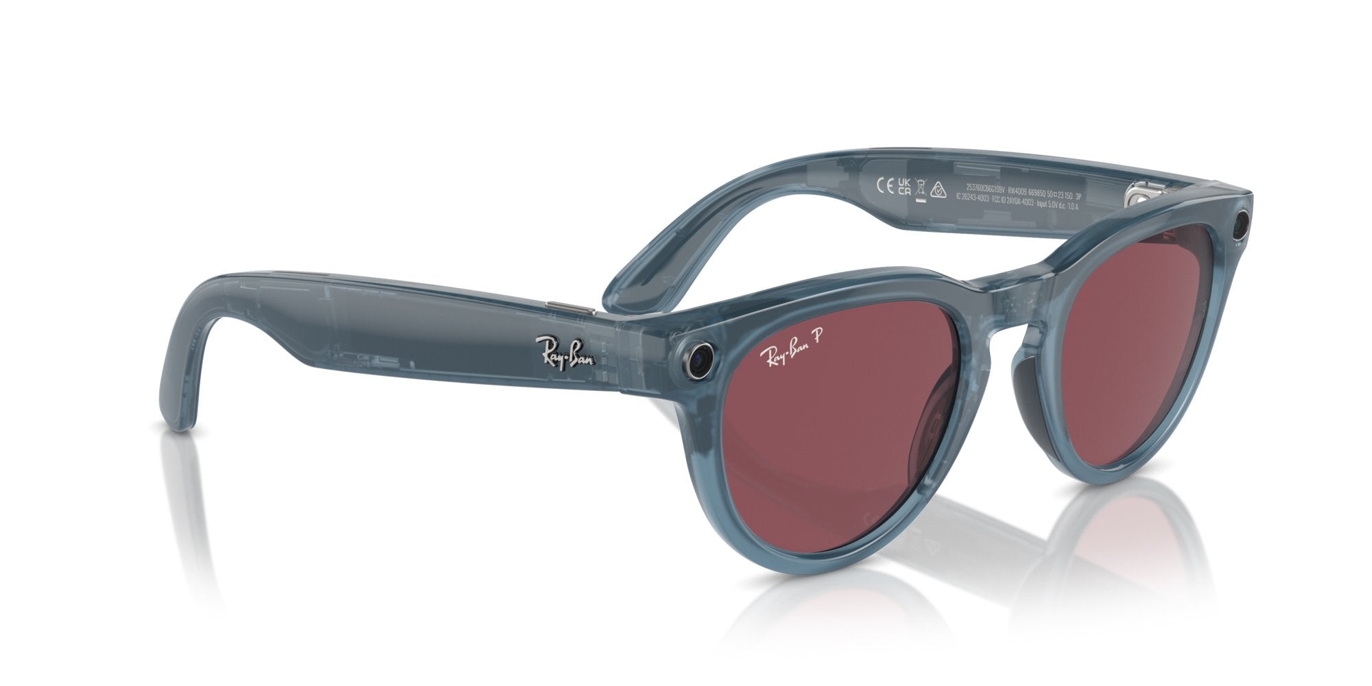 Smart Glasses Meta UNISEX Ray-Ban Wearable HEADLINER RW4009 66985Q Polarizzato