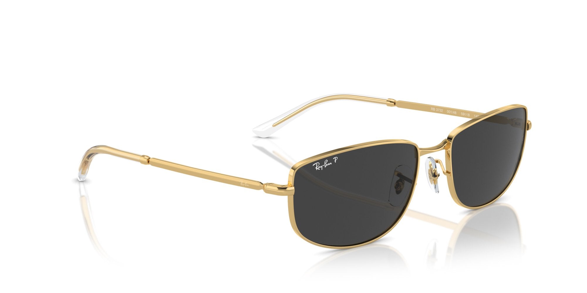 RAY-BAN RB3732 001/48 Polarizzato