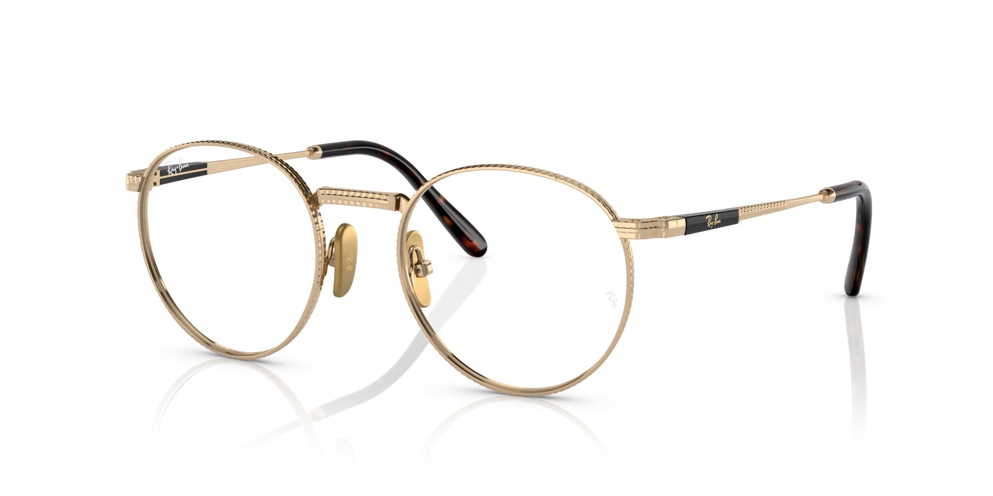 RAY-BAN ROUND TITANIUM RX8237V 1220