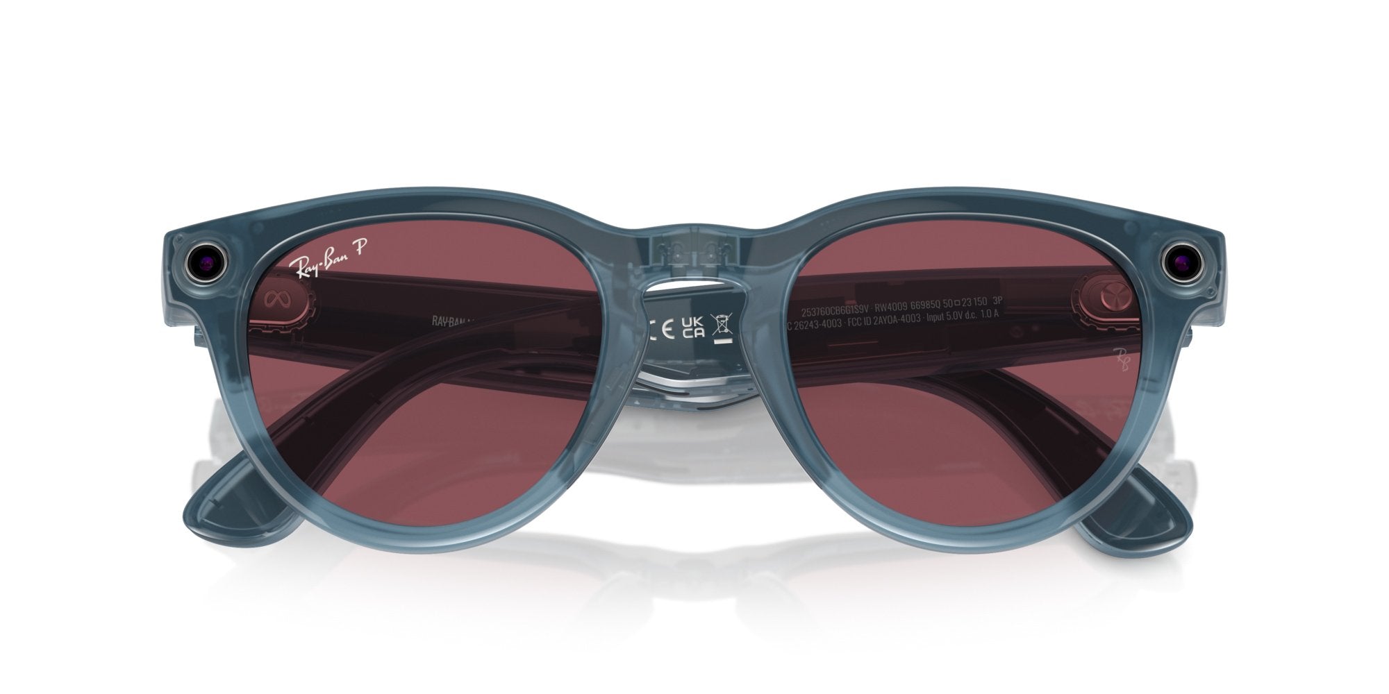 Smart Glasses Meta UNISEX Ray-Ban Wearable HEADLINER RW4009 66985Q Polarizzato