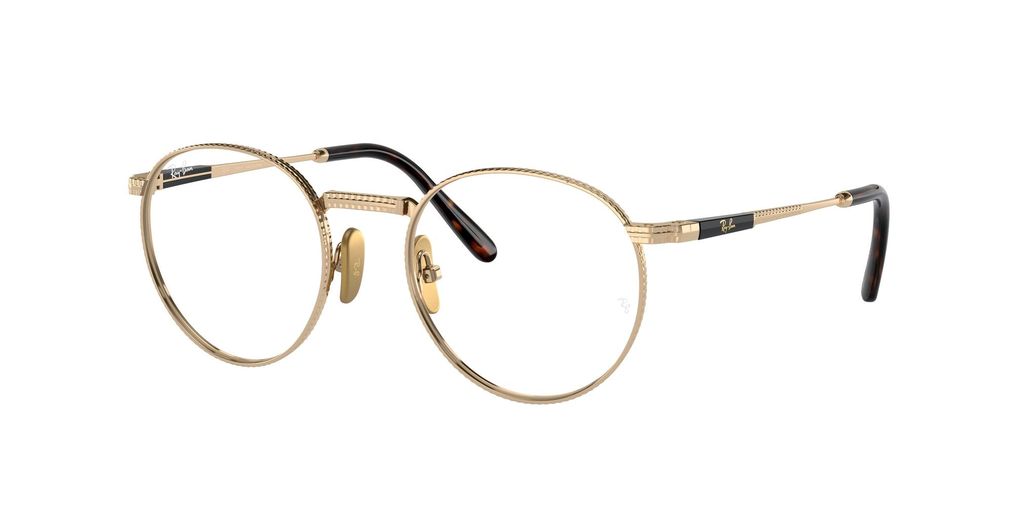 RAY-BAN ROUND TITANIUM RX8237V 1220