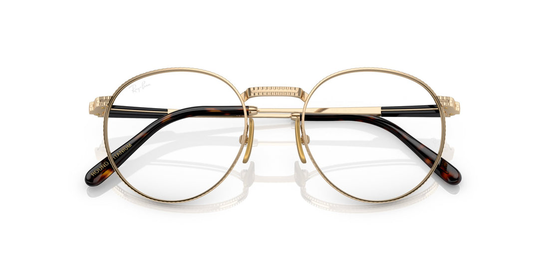 RAY-BAN ROUND TITANIUM RX8237V 1220