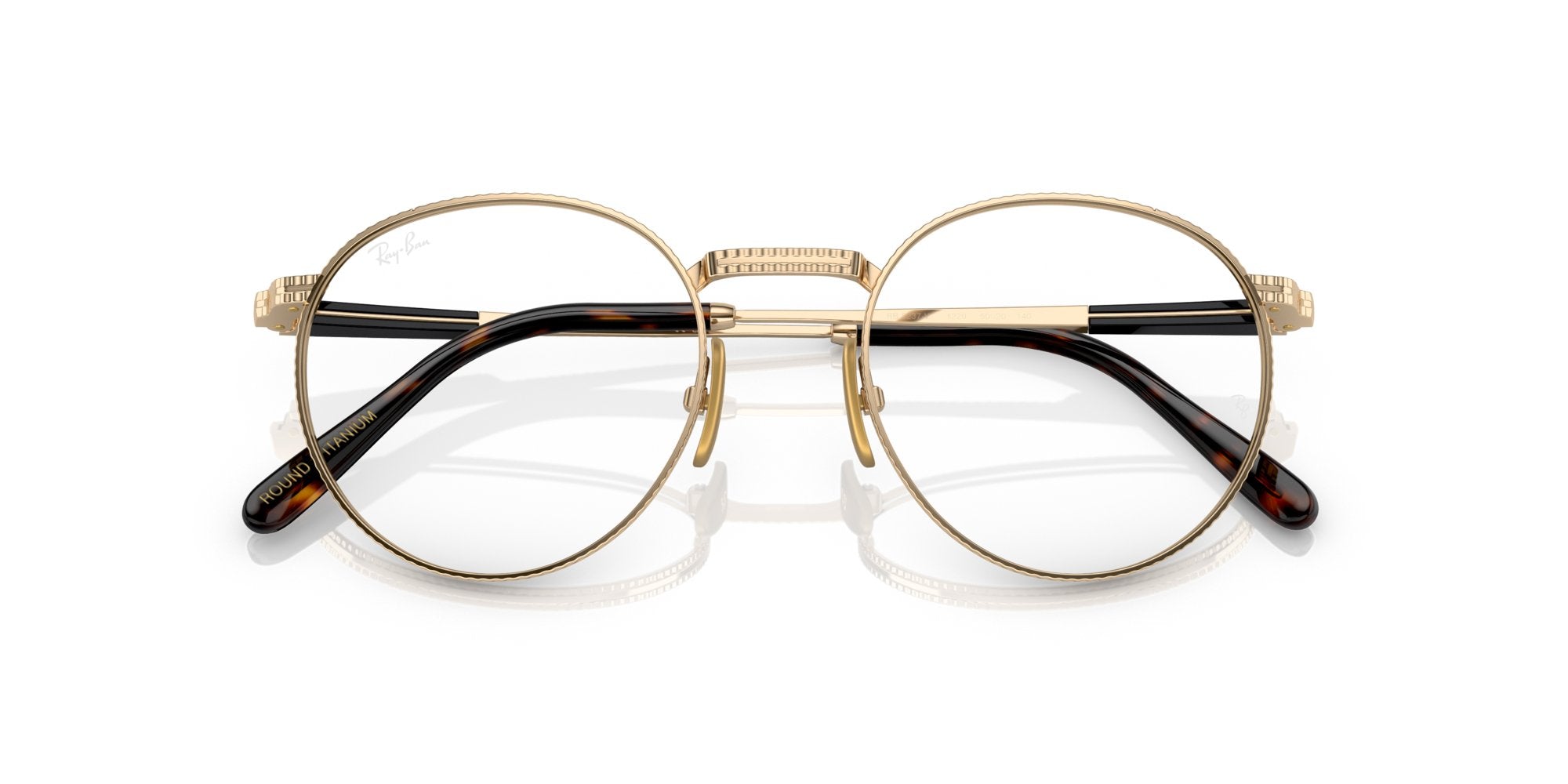 RAY-BAN ROUND TITANIUM RX8237V 1220