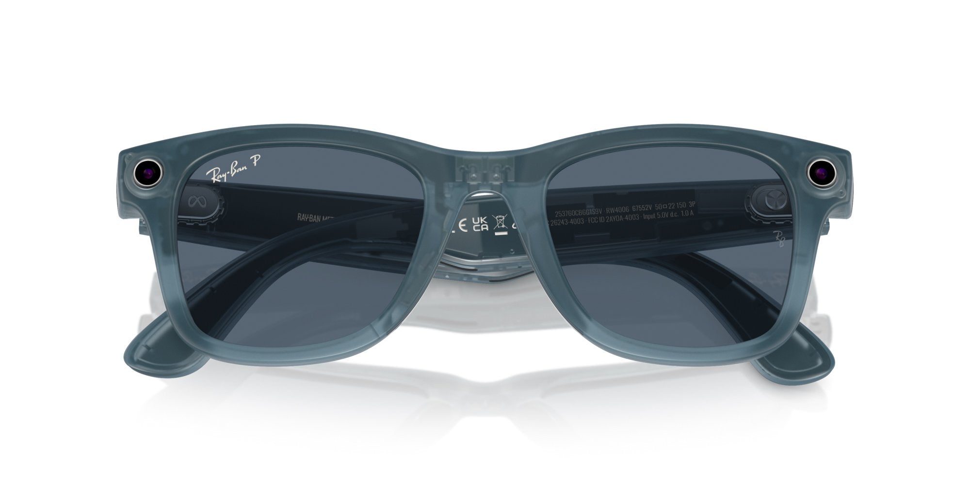 Smart Glasses Meta UNISEX Ray-Ban Wearable WAYFARER RW4006 67552V Polarizzato