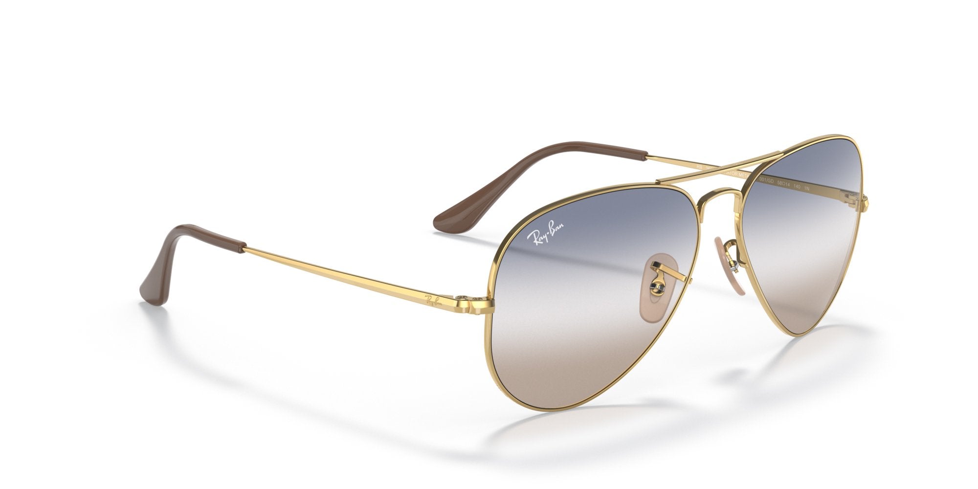 RAY-BAN AVIATOR METAL II RB3689 001/GD