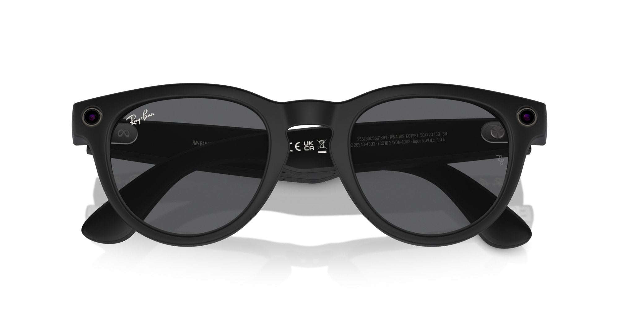 Smart Glasses Meta UNISEX Ray-Ban Wearable HEADLINER RW4009 601S87