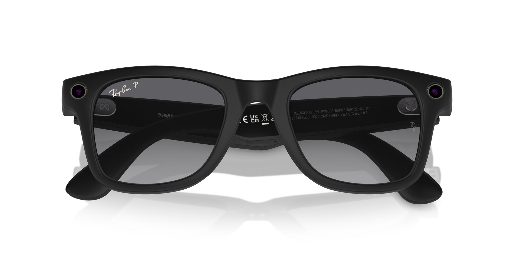 Smart Glasses Meta uomo donna Ray-Ban WAYFARER RW4006 601ST3 Polarizzato