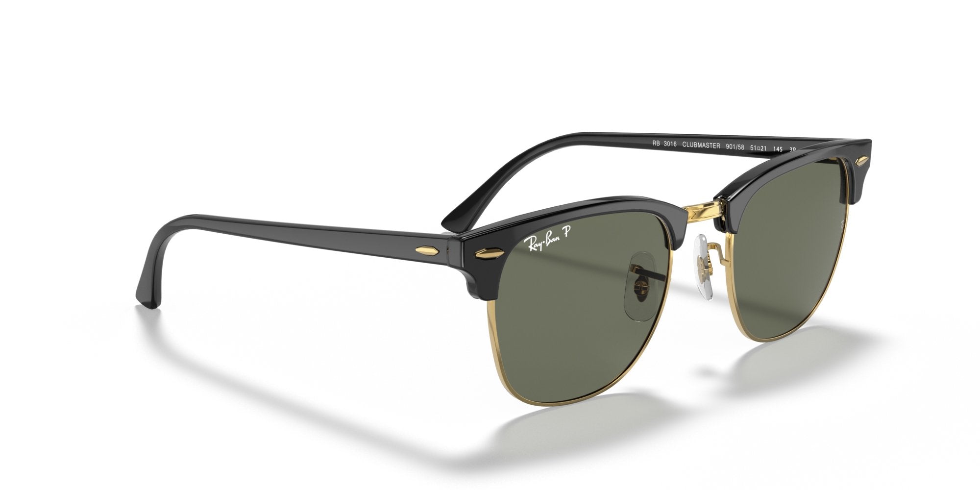 RAY-BAN CLUBMASTER RB3016 901/58 Polarizzato