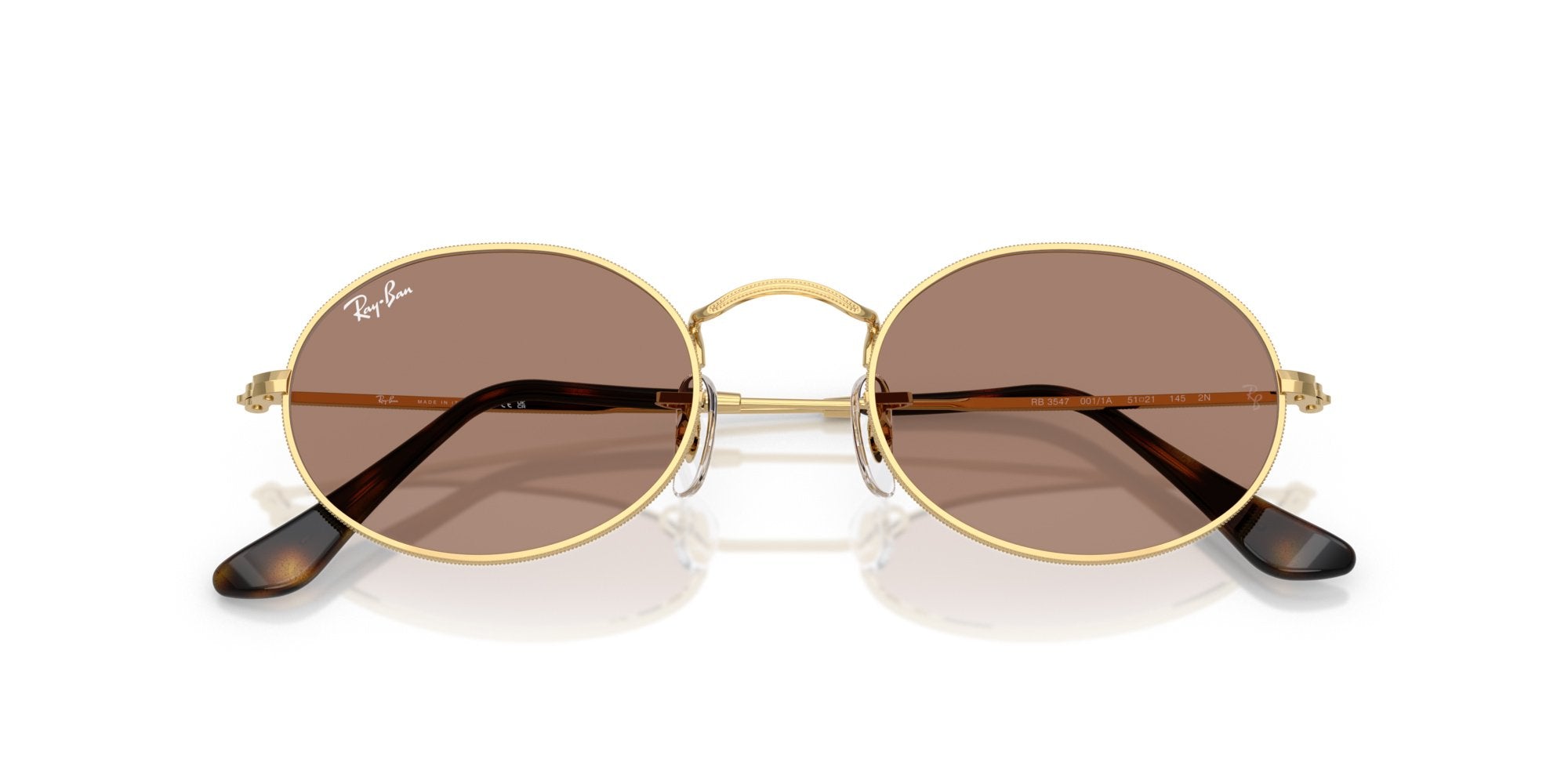 RAY-BAN OVAL RB3547 001/1A