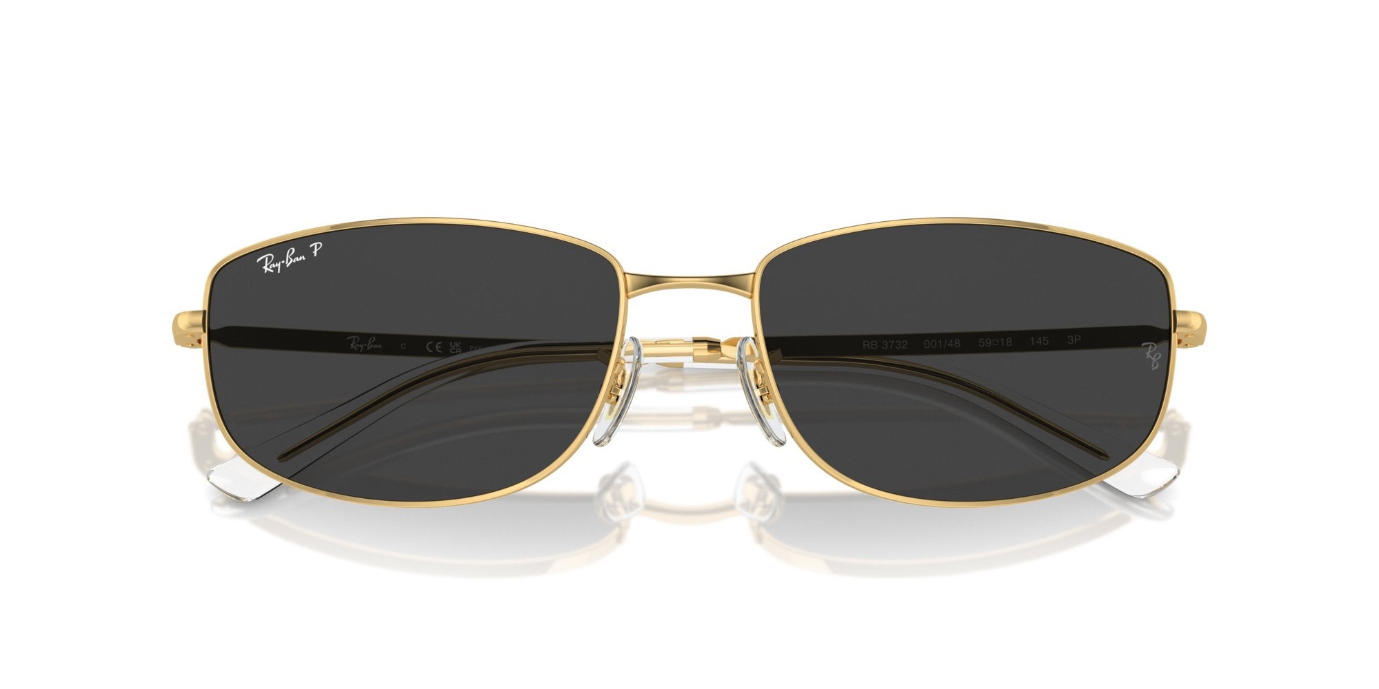RAY-BAN RB3732 001/48 Polarizzato